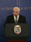 Panam?? 23 de Julio 2009. Conferencia, anuncio Rebaja de La Energ??a Electrica. El Presidente de la Rep??blica Ricardo Martinelli Berrocal hizo de conocimiento a todo el pa??s que a partir del 1 de agosto al 31 de diciembre se hara efectivo esta rebaja que sera del 10% . En el anuncio estubieron por la ACP Alberto Alem??n Zubieta (administrador de la Autoriadad del Canal de Panam??), Jaime Tupper, de la Empresa AES PANAMA S.A., Ricardo Barranco de la Empresa de Distribuci??n electrica Metro Oeste S.A. Edemeth y Empresa de Distribuci??n Electrica Chiriqui Edechi, Javier Pariente de la Empresa de distribuci??n Electrica Electra Noreste y Jaque Lepague de la Empresa de Generaci??n Electriaca Fortuna.
Fotogr??fia: Edwards Santos Cruz/Presidencia de la Rep??blica. Panam?? 23 de Julio 2009. Conferencia, anuncio Rebaja de La Energ??a Electrica. El Presidente de la Rep??blica Ricardo Martinelli Berrocal hizo de conocimiento a todo el pa??s que a partir del 1 de agosto al 31 de diciembre se hara efectivo esta rebaja que sera del 10% . En el anuncio estubieron por la ACP Alberto Alem??n Zubieta (administrador de la Autoriadad del Canal de Panam??), Jaime Tupper, de la Empresa AES PANAMA S.A., Ricardo Barranco de la Empresa de Distribuci??n electrica Metro Oeste S.A. Edemeth y Empresa de Distribuci??n Electrica Chiriqui Edechi, Javier Pariente de la Empresa de distribuci??n Electrica Electra Noreste y Jaque Lepague de la Empresa de Generaci??n Electriaca Fortuna.
Fotogr??fia: Edwards Santos Cruz/Presidencia de la Rep??blica.