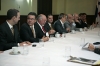 Panam?? 24 de Julio 2009, Reuni??n Con Due??os de Medios Impresos y Televisivos.
El Presidente Ricardo Martinelli Berrocal se re??nio con los Due??os de Medios. en la Misma se encontraban presente: Nicolas Gonzales Revilla por Medcon, Stanley Motta/Agustin De la Guardia, Por TVN, Francisco Arias, Ramon Vallarino por Epasa, Abdul Waked/ Juan Luis Correa por la Estrella, Juan Carlos Tapia PROTESA, Marisin Luzcando SERTV, Nuvia Ca??izales HOSANA VISION.
Foto: Edwards Santos Cruz/Presidencia de la Rep??blica. Panam?? 24 de Julio 2009, Reuni??n Con Due??os de Medios Impresos y Televisivos.
El Presidente Ricardo Martinelli Berrocal se re??nio con los Due??os de Medios. en la Misma se encontraban presente: Nicolas Gonzales Revilla por Medcon, Stanley Motta/Agustin De la Guardia, Por TVN, Francisco Arias, Ramon Vallarino por Epasa, Abdul Waked/ Juan Luis Correa por la Estrella, Juan Carlos Tapia PROTESA, Marisin Luzcando SERTV, Nuvia Ca??izales HOSANA VISION.
Foto: Edwards Santos Cruz/Presidencia de la Rep??blica.