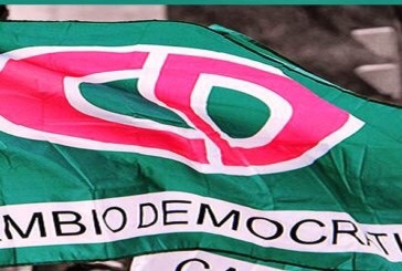 CAMBIO DEMOCRÁTICO NO RECIBIÓ NI RECIBIRÁ DONACIONES PARA CAMPAÑAS ELECTORALES