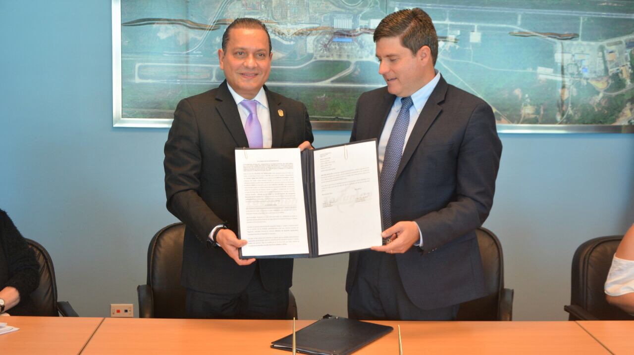 Tocumen S.A y Zona Libre firman acuerdo para que Aeropuerto Enrique A. Jiménez inicie fase internacional