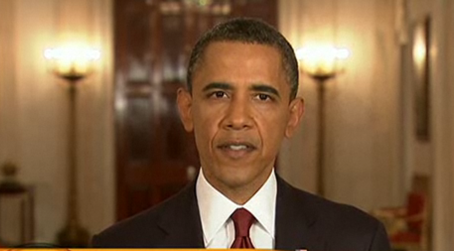 Barack Obama anuncia la muerte de Osama Bin Laden